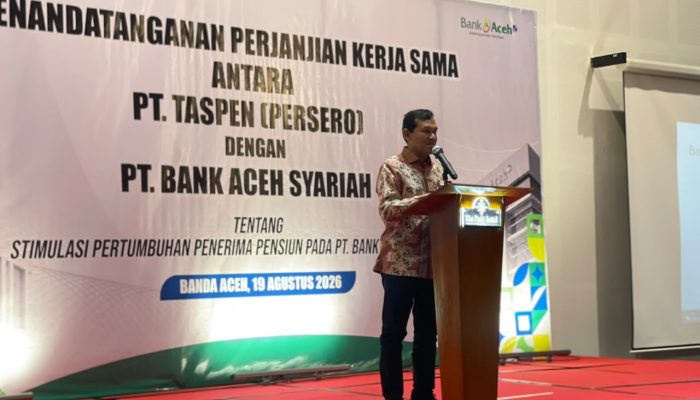 Wagub Aceh Fadhlullah Minta TASPEN Salurkan Zakat Melalui Baitul Mal Aceh