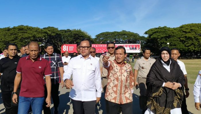 Wagub Aceh dan Wamendagri Tinjau Blang Padang, Bahas Status dan Pengelolaan Lahan