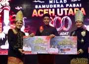 Wagub Aceh Serahkan Bantuan Rp6,78 Miliar di Milad ke-800 Samudera Pasai