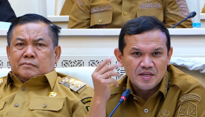 Wagub Aceh Bahas Enam Isu Strategis Pertanahan dalam Rapat Komisi II DPR RI