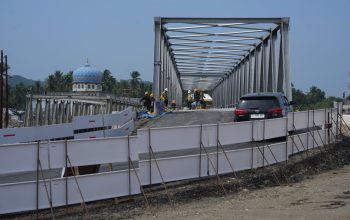 Hari Ini Jembatan Teupin Mane Dibuka untuk Fungsional Jalan