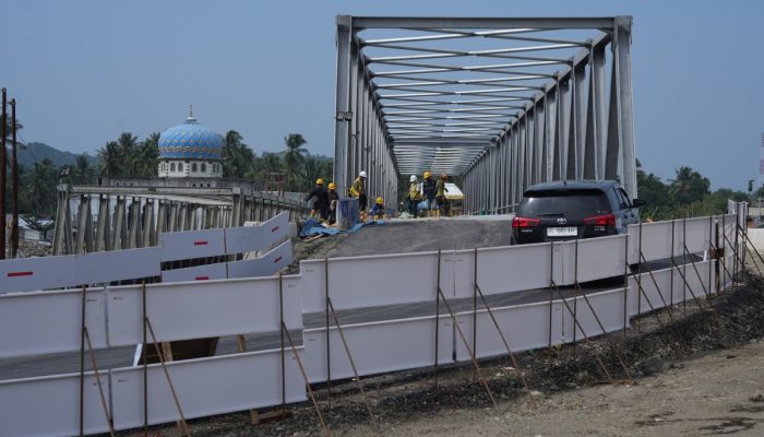 Hari Ini Jembatan Teupin Mane Dibuka untuk Fungsional Jalan