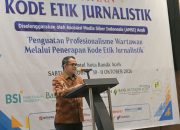 Plt Sekda Aceh Buka Pelatihan Kode Etik Jurnalistik AMSI, Tekankan Akurasi Berita